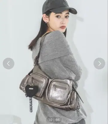 [ JEANASIS ] 4 포켓 원 숄더 백 컨디션 최상