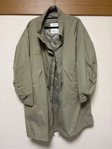 카키 모즈 코트 M65