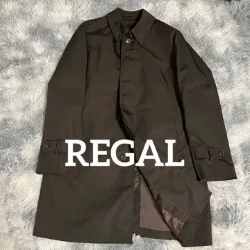 [ REGAL ] 리갈 스텐카라 코트 브라운 나일론 라이너 포함