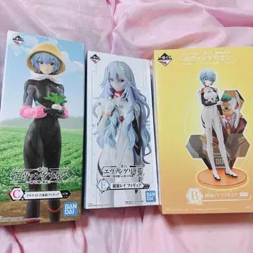 아야나미 레이 피규어 묶음 판매 미개봉품 에반게리온