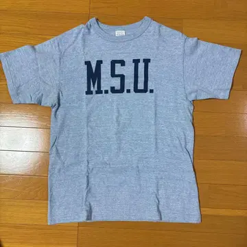 웨어하우스 LOT.4096 88/12 M.S.U. 네이비 티셔츠
