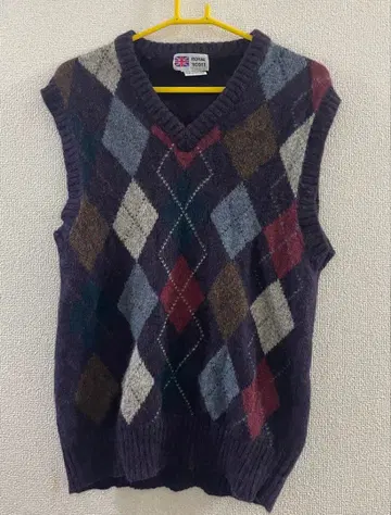 ROYAL SCOTT 울 베스트 구제 의류