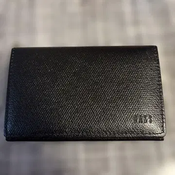 Daks 블랙 가죽 명함지갑