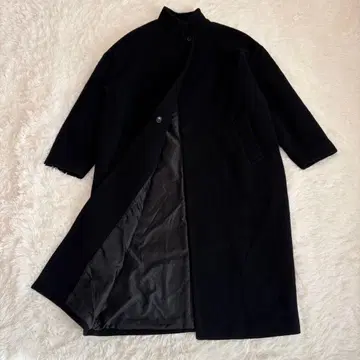 [ 2024년 모델 ] mizuiroind 울 블렌드 스탠드 카라 코트