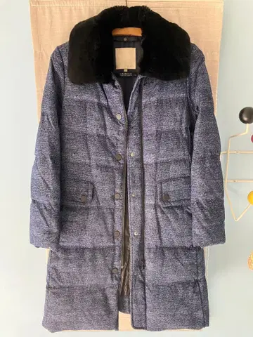 자유구 리몬타제 패브릭 롱 다운 자켓 36