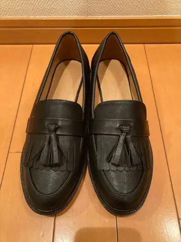 태슬 포함 블랙 로퍼 S