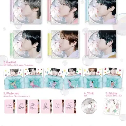 엔시티위시 팝팝 쥬얼 앨범 세트 양도