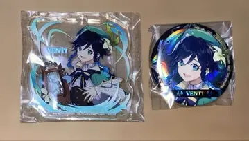 원신 벤티 홀로그램 캔뱃지 아크릴 플레이트 키링 프라이스