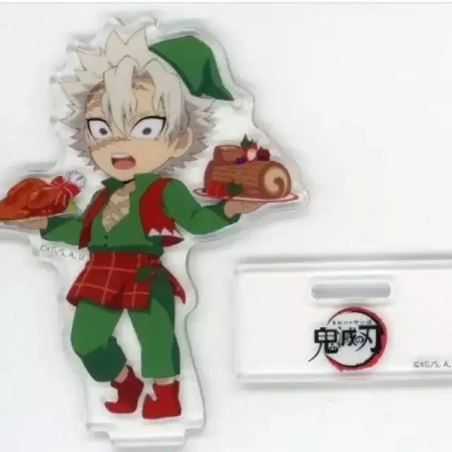 귀멸의 칼날 사네미 아크릴 스탠드 크리스마스 2022 피규어 인형 누이