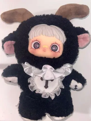 Maymei 블랙 다크 포레스트 봉제 인형 검은 양
