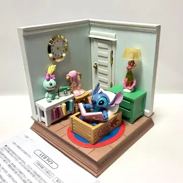 디즈니 스토어 스티치 스크램프 LED 피규어