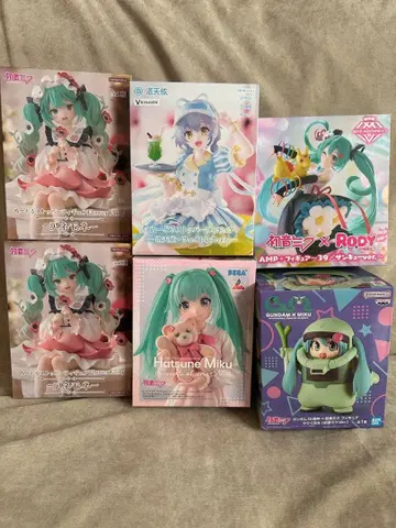 하츠네 미쿠 피규어 6체 세트