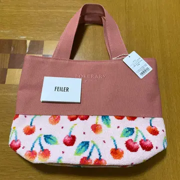 FEILER 체리 패턴 토트백