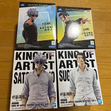 주술회전 피규어 4체 세트