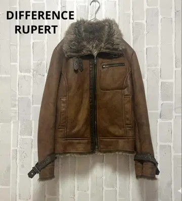 archive B-3 스타일 플라이트 자켓 스웨이드 퍼 Y2K 루퍼트