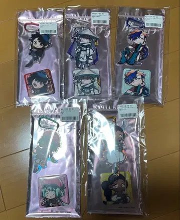 응모자 전원 서비스 마남의 이치 오로라 아크릴 키링 & 캔뱃지 세트 전종