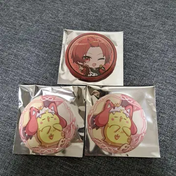 이렐이스 리우라 랜덤 캔뱃지 3점 세트