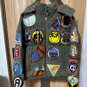 레디메이드 READYMADE 다운 자켓 카키