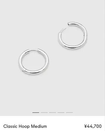톰우드 클래식 후프 미디엄 귀걸이