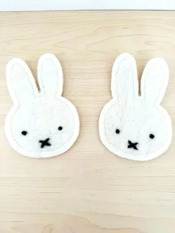 studio CLIP 미피 펠트 코스터