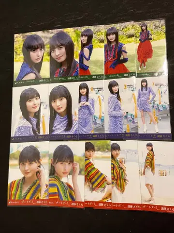 노기자카46 엔도 사쿠라 브로마이드 묶음 판매