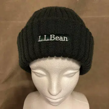 L.L.Bean 다크 그린 니트 모자