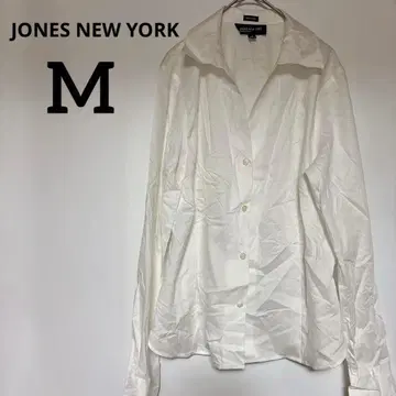 새상품급 JONES NEW YORK [ M ] 화이트 셔츠 논아이론