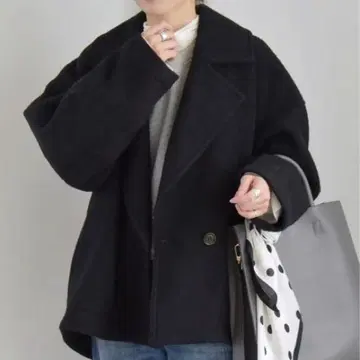 quaranciel: 슬라이버 코쿤 숏 자켓 코트