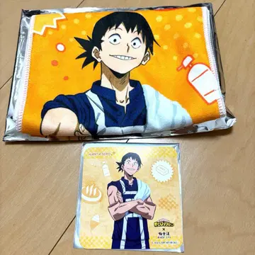 나의 히어로 아카데미아 극락탕 세로 반타 타월 코스터 세트