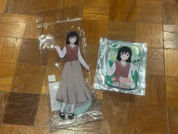 러브 라이브! 니지가사키 미후네 시오리코 아크릴 스탠드 캔뱃지 세트