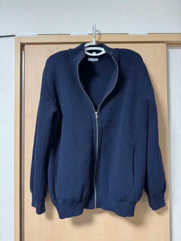 a.v.v 네이비 집업 가디건 L 사이즈