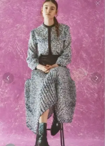 FURFUR 스커트 사시하라 리노 착용