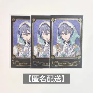 코야나기 로우 할로윈 2024 랜덤 폴라로이드풍 카드 3장 세트