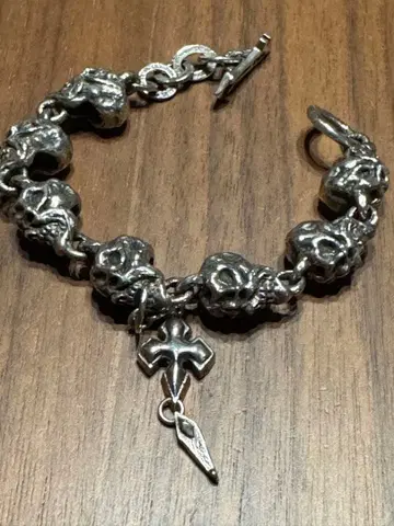 9마일 스네이크 팔찌 실버 925 길이 18cm 무게 74g