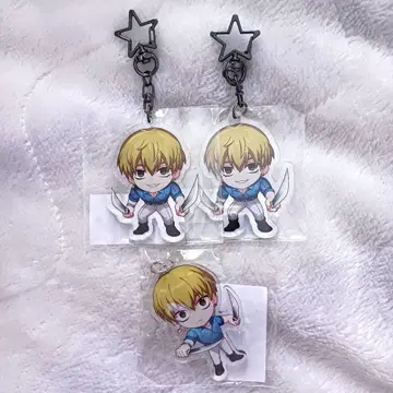 휴먼버그 대학 이치죠 야스아키 아크릴 키링 세트