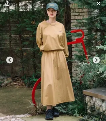 사우전드마일 롱 슬리브 스커트 셋업