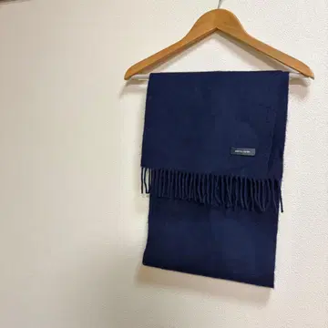 캐시미어 100% 머플러 pierre cardin 네이비 피에르 가르뎅