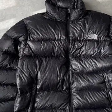 15392 THE NORTH FACE 자수 다운 자켓 블랙 컬러