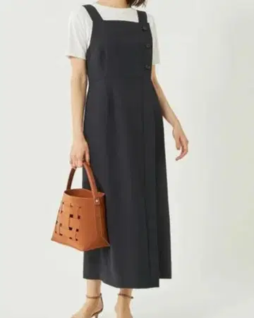 유나이티드 애로우즈 그린라벨 네이비 점프 스커트