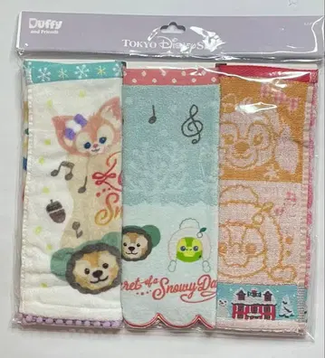 [미개봉 새상품] Duffy and Friends 타월 3장 세트