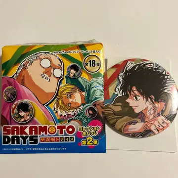 SAKAMOTO DAYS 사카모토 데이즈 나구모 컬렉션 캔뱃지