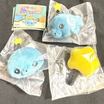 교육 방송 가챠 인형 배지 타마 아이콘 3종 세트