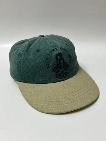 2002년 솔트레이크시티 동계 올림픽 캡 그린/베이지