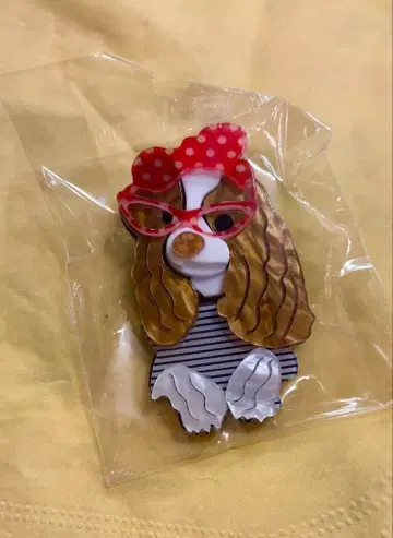 아크릴 강아지 캐릭터 액세서리