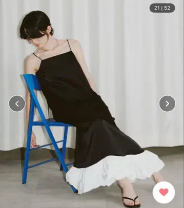 yae 벌룬헴 새틴 드레스 36