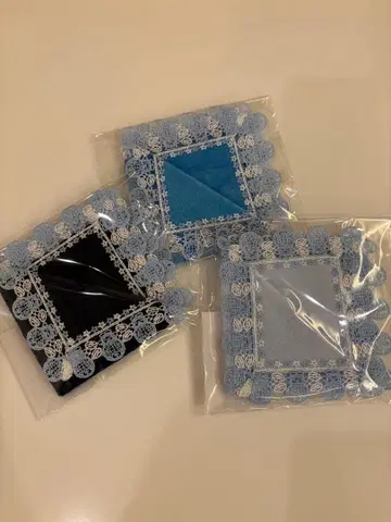 미사용 새상품 긴자와 레이스 도라에몽 3장 세트