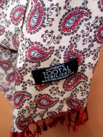 TOOTAL/PAISLEY PATTERN SCARF