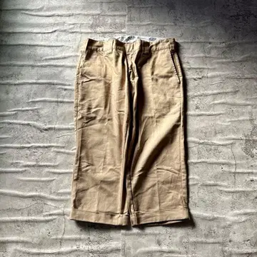 Dickies 하프 팬츠 치노 팬츠 M 베이지 워크 팬츠 스트릿