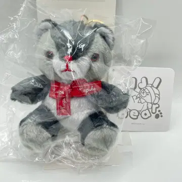 니지산지 쿠츠하 봉제 인형 키링 NIJI 베어 키링 ver.2