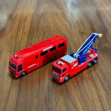 롱 타입 토미카 소방 차량 2대 세트